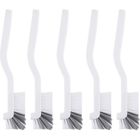 Set di 5 spazzole curve per la pulizia，Per bottiglie di vetro，Adatte a diverse superfici，Disponibili in vari colori e dimensioni (1/5)