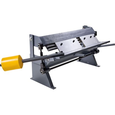 Pliable métal tôle 610 mm/24 pouces, capacité acier doux 16 gauge, angle réglable 0-135°, plieuse à 5 doigts, aluminium renforcé pour cintrage précis (1/5)