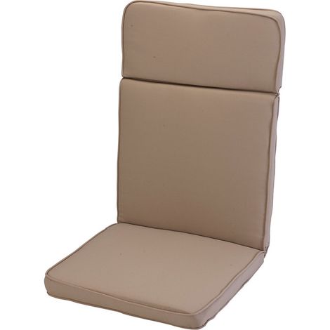 Stone High Recliner Outdoor Garden Furniture Cushion - L116 x W49 x H4 cm