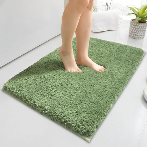 Microfibre Tapis de Bain 50x80 cm,Tapis Salle de Bain Antidérapant (1/5)
