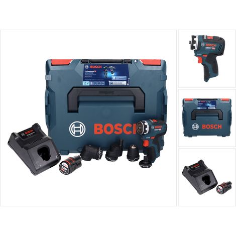 Bosch GSR 12V-35 FC Professional Akku Bohrschrauber 12 V 35 Nm Brushless + 1x Akku 3,0 Ah + Ladegerät + L-Boxx