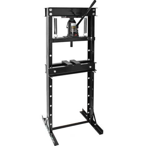 Xpotool – Presse hydraulique 20 tonnes – Cadre réglable en hauteur – Alignement, plissage, pressage – Pour travaux d'atelier et d'industrie