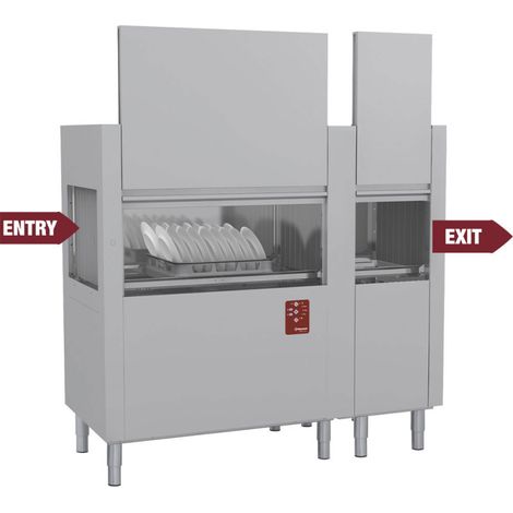 Lave-vaisselle- traction de paniers 200pan/h - Diamond (1/5)