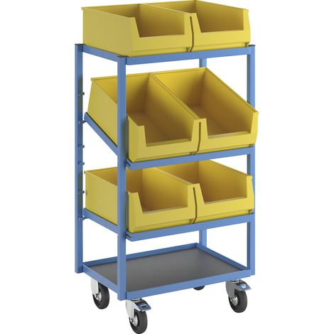 eurokraft pro, Chariot porte-bacs, niveaux intermédiaires (1/5)