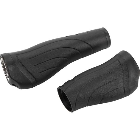 Poignées de guidon en plastique pour vélo de montagne pliant, courtes et longues (1 x longue + 1 x courte) (1/5)