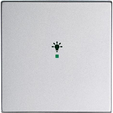 Bascule simple avec symbole ’’Lumière’’ alu-argenté