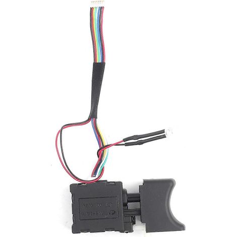 Schwarzer, einstellbarer Drehzahlregler (CW/CCW) für elektrische Bohrmaschinen, passend für