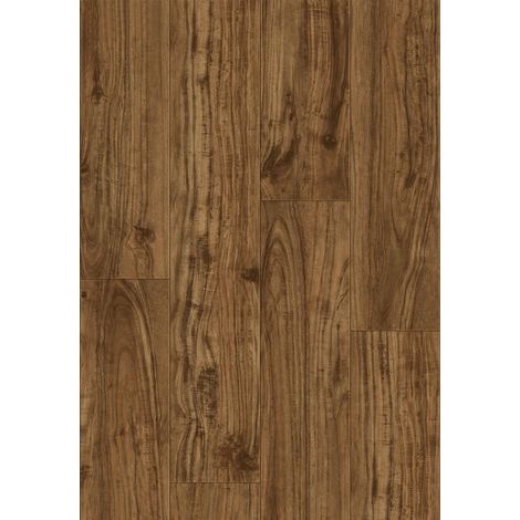 Mexen Lincoln échantillon de panneaux vinyles 1240 x 182 mm SPC 6,5 mm, sous-couche IXPE 1,5 mm, 4 V-Fuga, Noyer - F1087-S (1/2)
