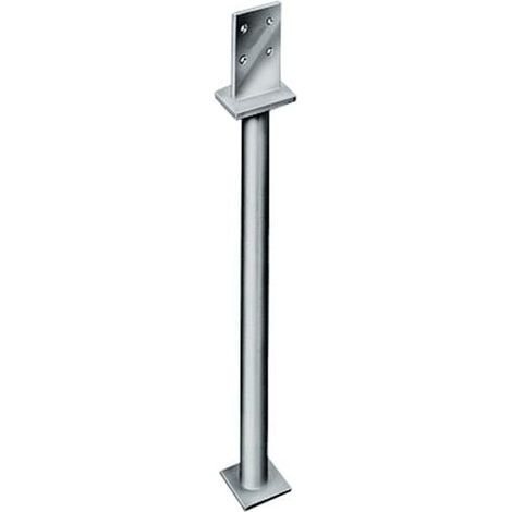 Pied de poteau PILG 90x60x110mm acier galvanisé - A sceller (1/3)