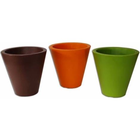 Pot de fleurs Girasol New Garden Chocolat