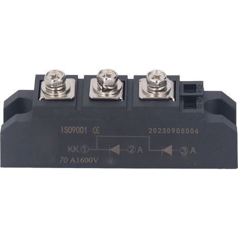 Pont redresseur 1600V 3 bornes 2 en 1 sortie, Module de cathode commune Diode MDK 70A (1/5)