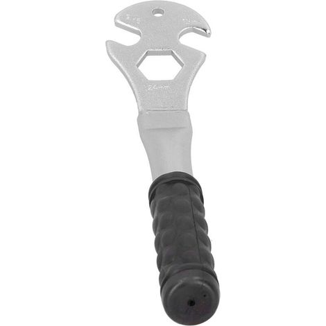 Clé à pédale de vélo, Outil de Retrait et d'installation de pédale d'outil de clé 15/24mm pour vélos de Montagne, vélos de Route Outil de réparation de vélo Professionnel (1/5)
