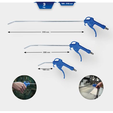 Brilliant Tools BT160500 Druckluft-Ausblaspistole 6.3 bar