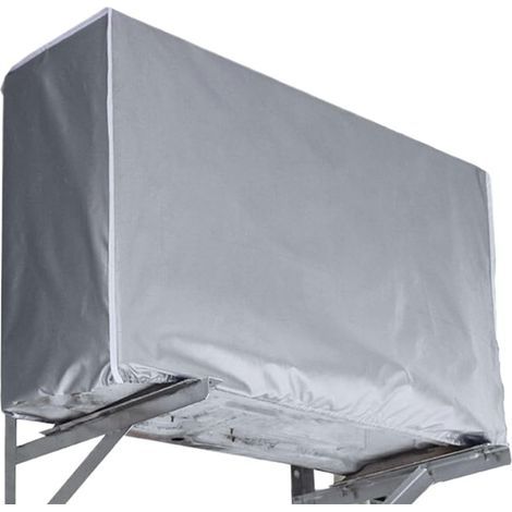 Housse de protection pour climatiseur extérieur, étanche, protection contre la poussière, pour fenêtre extérieure (86 x 35 x 60 cm) (1/5)