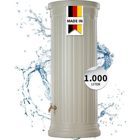 GARANTIA Säulentank 1000 L, sandbeige (1/5)