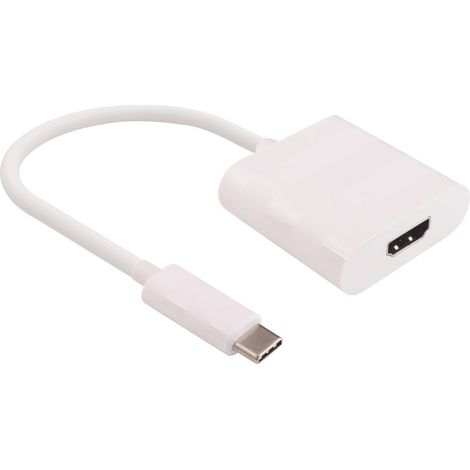 MicroConnect USB-C-HDMI-Adapter 0,15 m Weiß