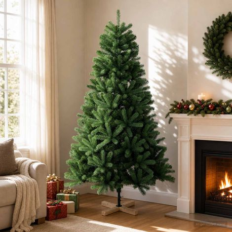 vidaXL Albero di Natale artificiale 180 cm (1/5)