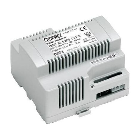 Comatec TBD2/AL.0200.12/F6 Alimentatore per guida DIN 12 V/DC 2 A 24 W Contenuto 1 pz. (1/3)