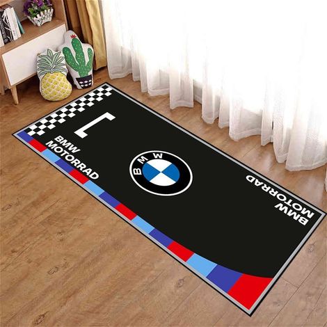 HSS-Tapis de moto, tapis antidérapant pour canapé et table basse de salon, résistant aux taches et facile à nettoyer - 80200cm (surface en polaire douce pour la peau)