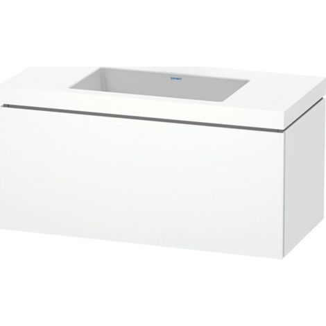 Duravit L-Cube c-bonded Ensemble suspendu, 1 tiroir, sans (1/4)