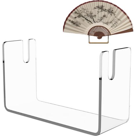 Support pour ventilateur en acrylique, transparent présentoir (1/5)