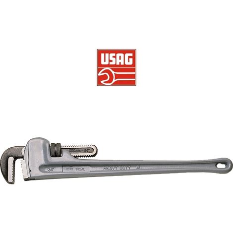 USAG 302 ALN GIRATUBI GIRATUBO MODELLO AMERICANO IN ALLUMINIO CHIAVE PAPPAGALLO - 450 mm (2" 1/2) (1/2)