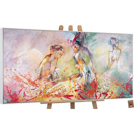 Gemälde Heißer Sommer Rahmen Weiß 140x70 cm (1/5)