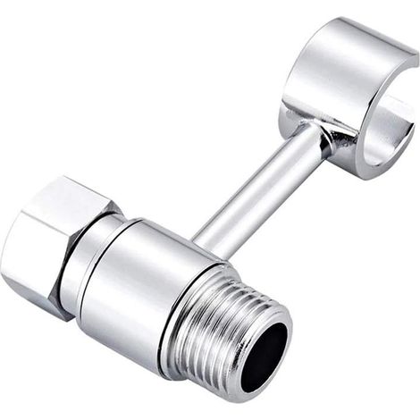 Support de pommeau douche en cuivre massif non perforé, finition (1/5)