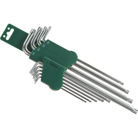 Jonnesway klucz torx typ "l" komplet 9cz. bardzo długie 5-kątne   h16109s