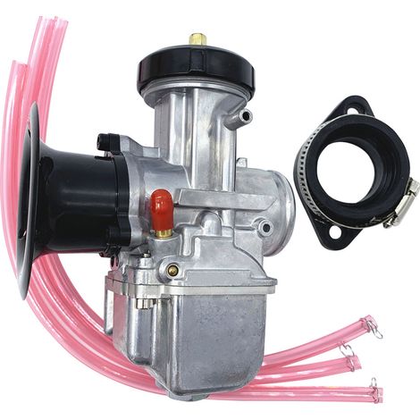 Carburateur compatible PWK EVO KOSO KSR 34mm pour moto et quad de compétition, pièce haute performance pour optimiser la puissance et la vitesse. (1/5)