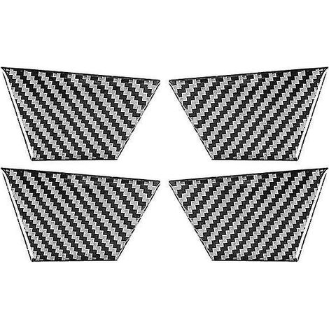Décoration autocollante en fibre de carbone pour couvercle de cuvette de porte intérieure - Accessoires 2021-2022 (1/5)