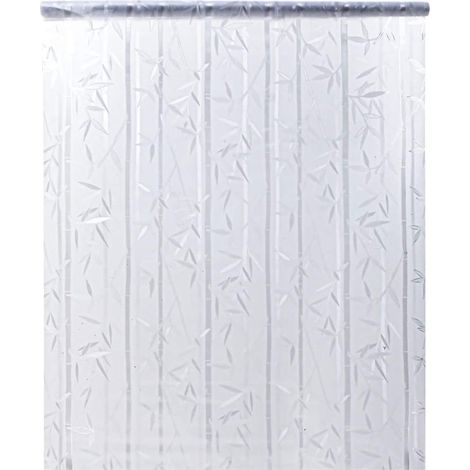 Film pour vitres, motif bambou mat, 60 x 500 cm, PVC