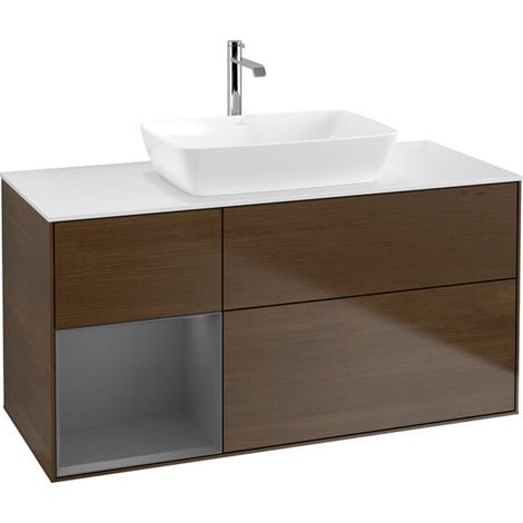 Villeroy & Boch F821GKGN Meuble sous-lavabo Finion F82 (1/2)