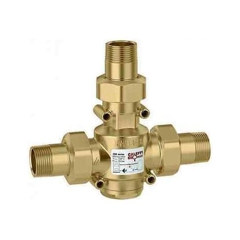 Valvola anticondensa con controllo termostatico della temperatura. Attacco 1 1/4"M, 70°C Caleffi 280077 1 1/4"M