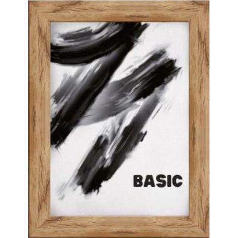 Cadre photo basique en MDF 15x21 cm naturel 1 pc. (1/4)