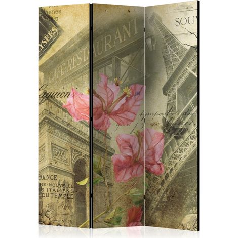 Paravento - Bonjour Paris [Room Dividers] - 135x172 (1/4)