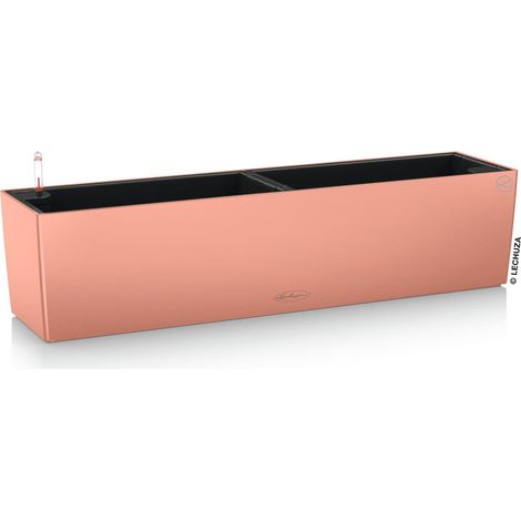 LECHUZA® Blumenkasten BALCONERA Color 80 Korallrot All-in-One (1/2)