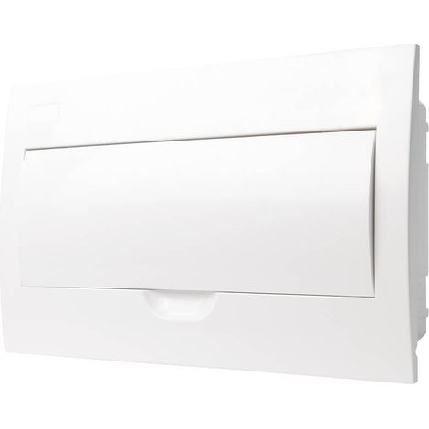 Tableau électrique encastrable 18 modules Blanc