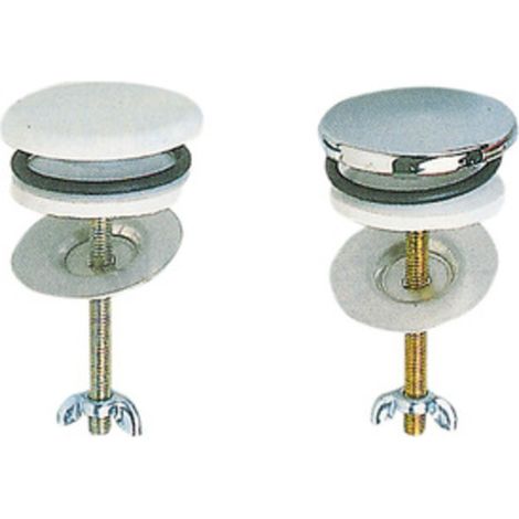 TAPPO COPRIFORO OTTONE BIANCO
