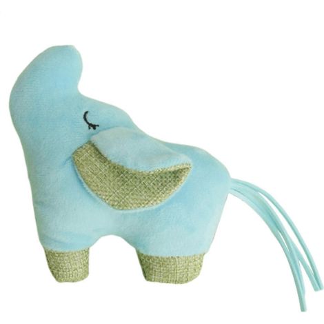 Jouet à l'herbe à chat, peluche éléphant à froisser, jeu de dentition, accessoire pour chaton d'intérieur, jouet à mâcher et à griffer. (1/5)