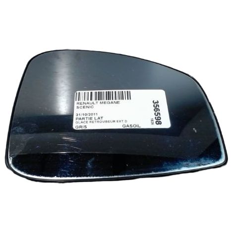 [PRODUIT D'OCCASION] Glace Retroviseur Exterieur D RENAULT Scenic III 2009- ♻️ Ref Oe. 963656780r - Garantie à vie (1/2)