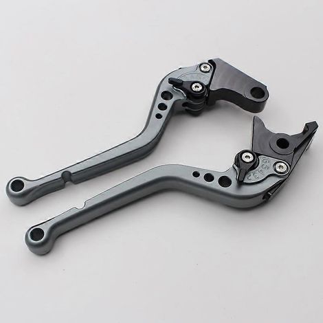 Convient pour la moto rétro Honda CM300, klaxon de frein modifié pour faciliter l'entretien, levier de poignée d'embrayage CM500 (gris 3) (1/5)