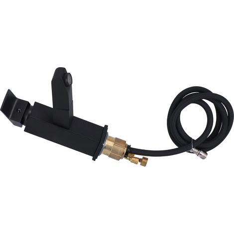 Robinet mitigeur eau chaude/eau froide extractible G1/2 avec douchette extractible pour salle de bain d'hôtel (1/5)