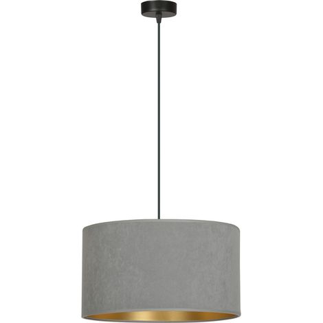 Lampada sospensione Emibig Hilde grigia Ø35 E27 dimmer (1/5)