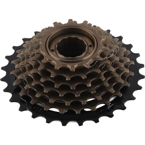 Cassette 7 vitesses en alliage titane universelle pour VTT, vélo route et vélo pliant, système de rotation précis. (1/5)