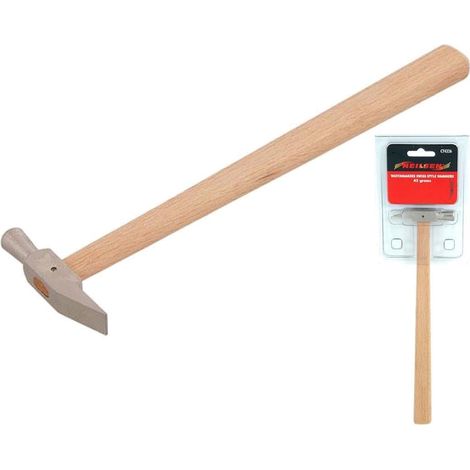 Neilsen 42g Wooden Handle Swiss Style Watchmakers Hammer Small Lightweight (1/2)