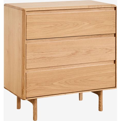 Cómoda de 3 cajones en madera Treveris SKLUM             