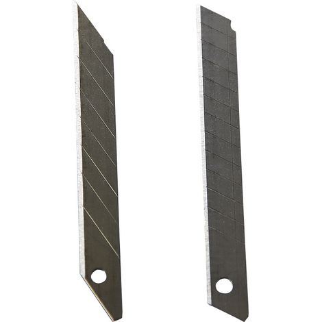 Petit couteau utilitaire, coupe-papier, dix pièces de lames, tête plate, accessoires de couteau utilitaire, recharge de lame en acier inoxydable (1/5)