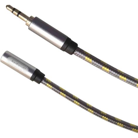 Andowl - Cavo Audio Prolunga Mini Jack Stereo Da Aux 3,5mm Femmina A Aux 3,5mm Maschio 2mt Q-hd624 - (1/2)