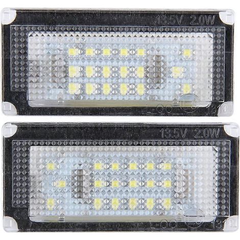 éclairages de plaque d'immatriculation pour BMW Mini Cooper R50/R52/R53 (1/4)